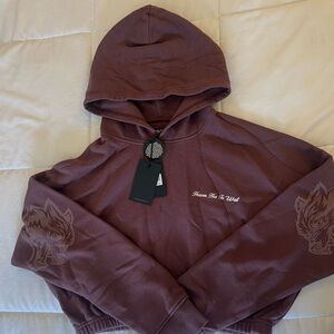 darcsport she cropped hoodie